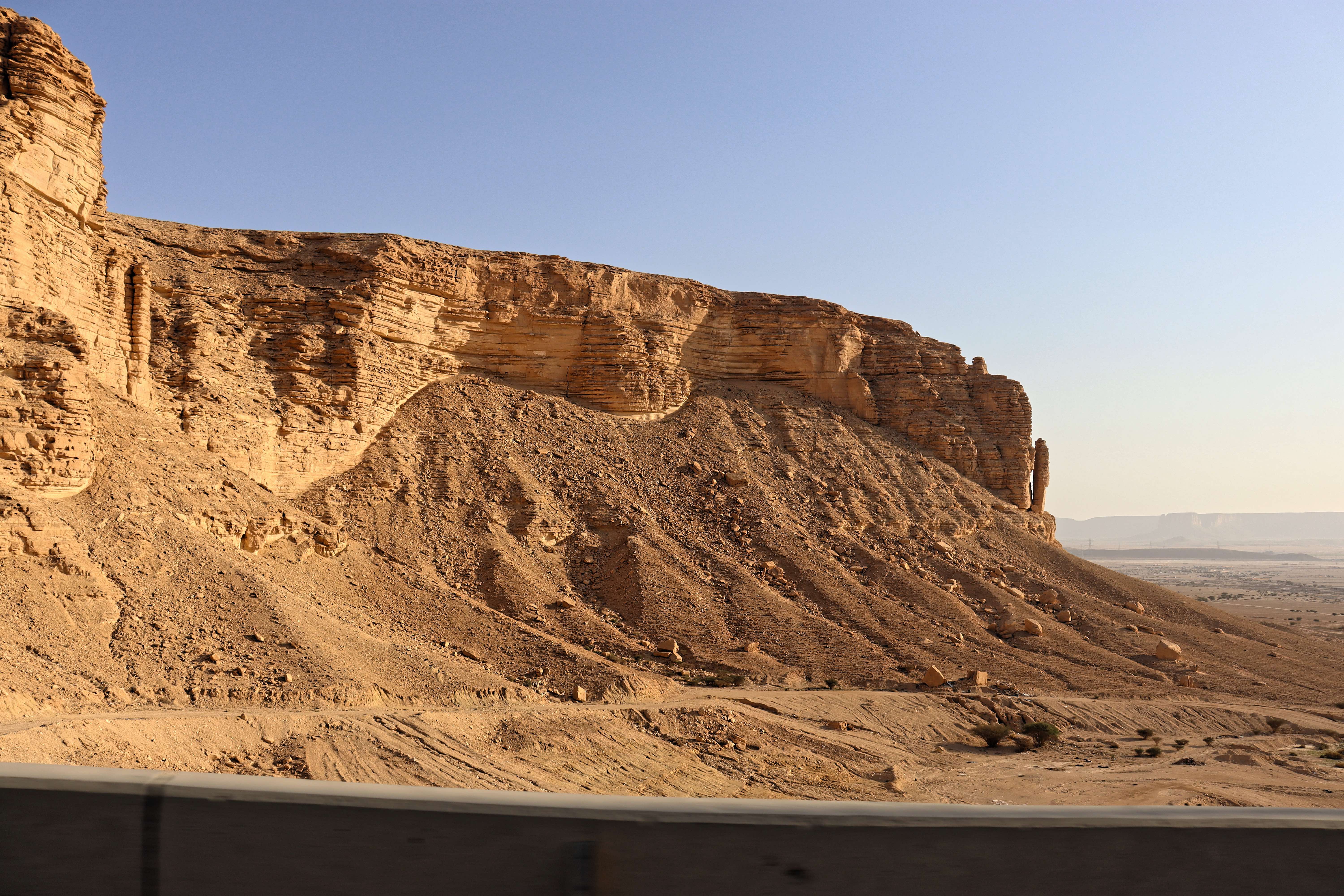 Desert rock landscape