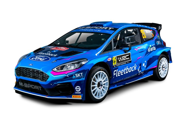 M-Sport Ford Fiesta MK 2 WRC 2 2023