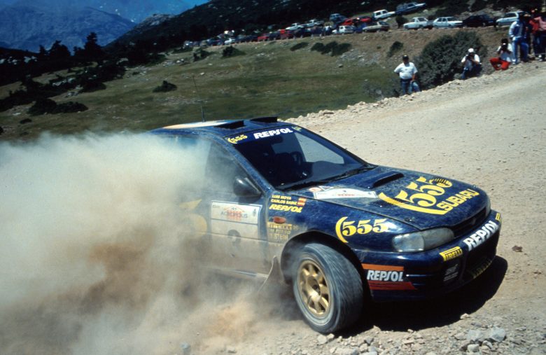 希少SUBARU 555 1994年ワールドラリーチーム キャップ 激レア スバル 555 Subaru World Rally 帽子 WRC 車 - メルカリ