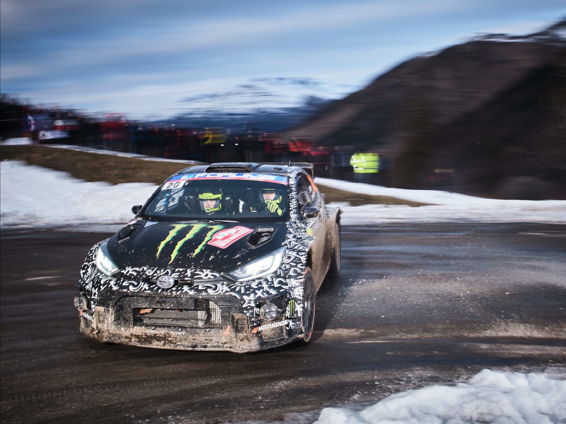 Solberg penalized five minutes for drifting at Monaco GP hairpin