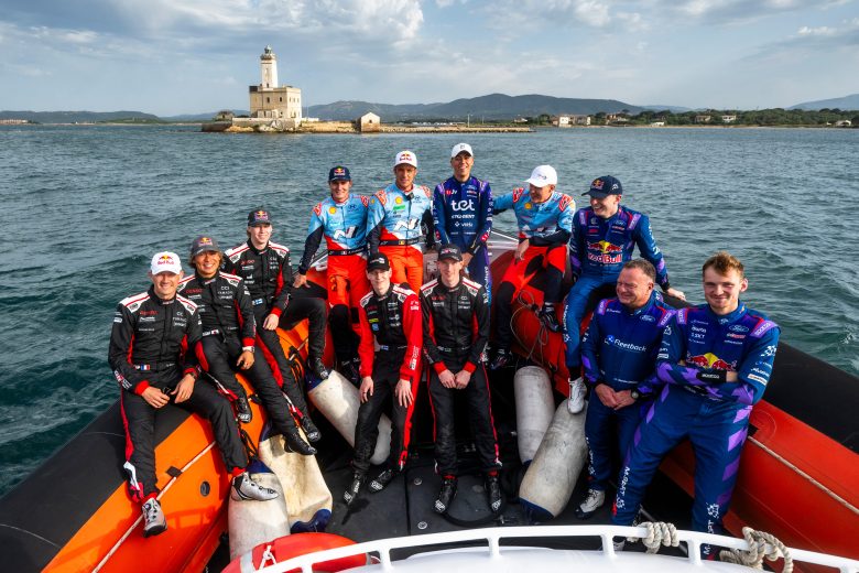 Sebastien Ogier, Thierry Neuville, Takamoto Katsuta, Kalle Rovanpera, Elfyn Evans, Ott Tanak, Adrien Fourmaux, Josh McErlean, Gregoire Munster, Martins Sesks & Sami Pajari