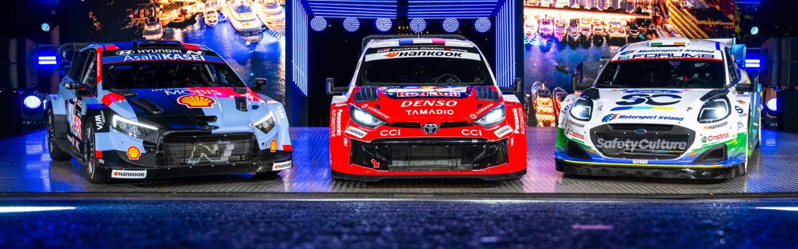 WRC cars