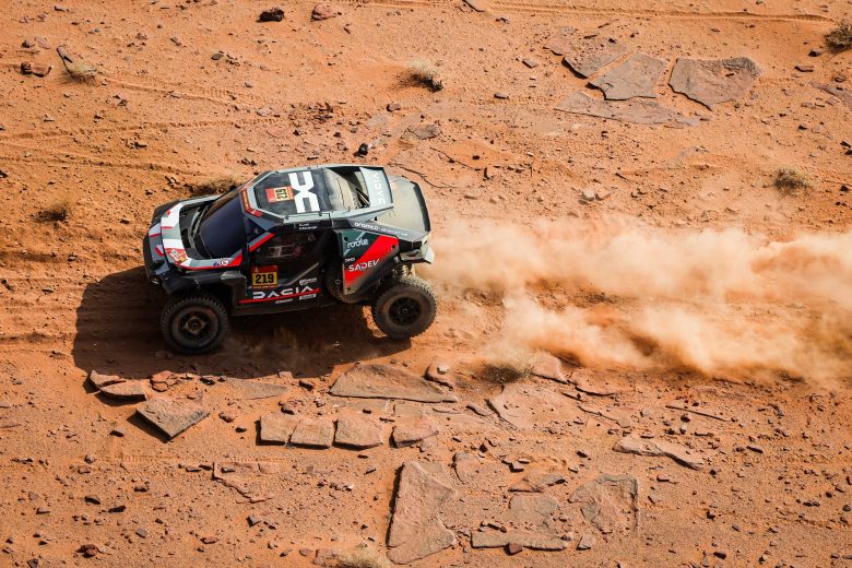 Sébastien Loeb and Fabian Lurquin