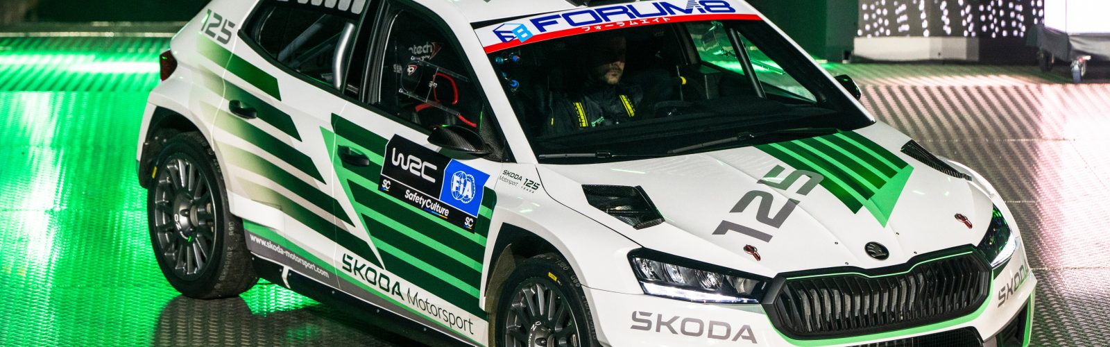 Skoda WRC 2 car