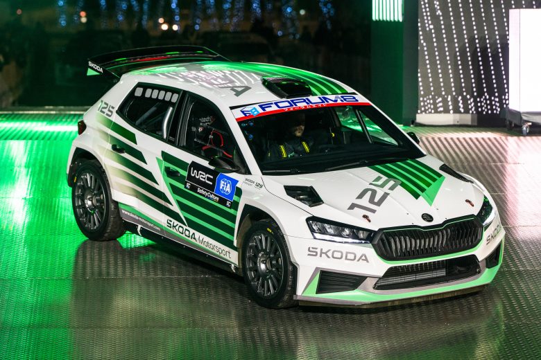 Skoda WRC 2 car