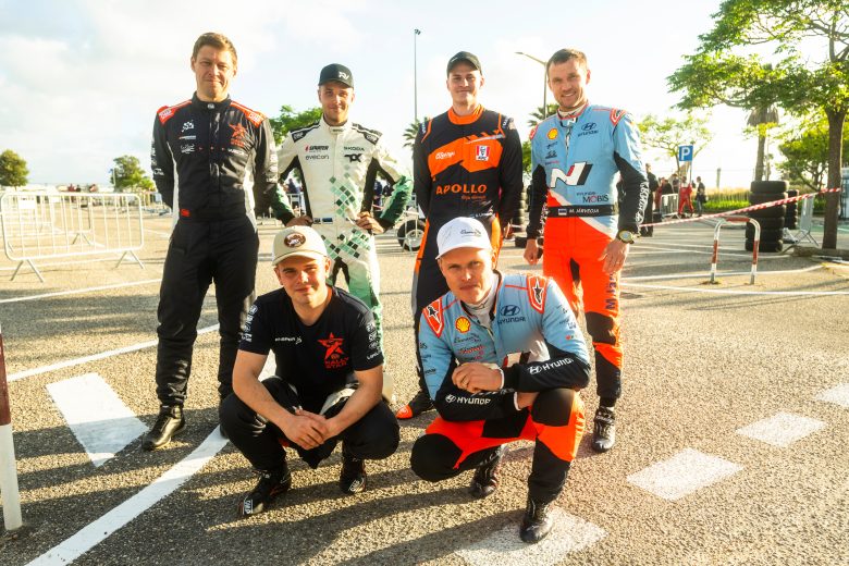 Ott Tänak, Robert Virves, Georg Linnamäe (EST), Jürgenson Romet