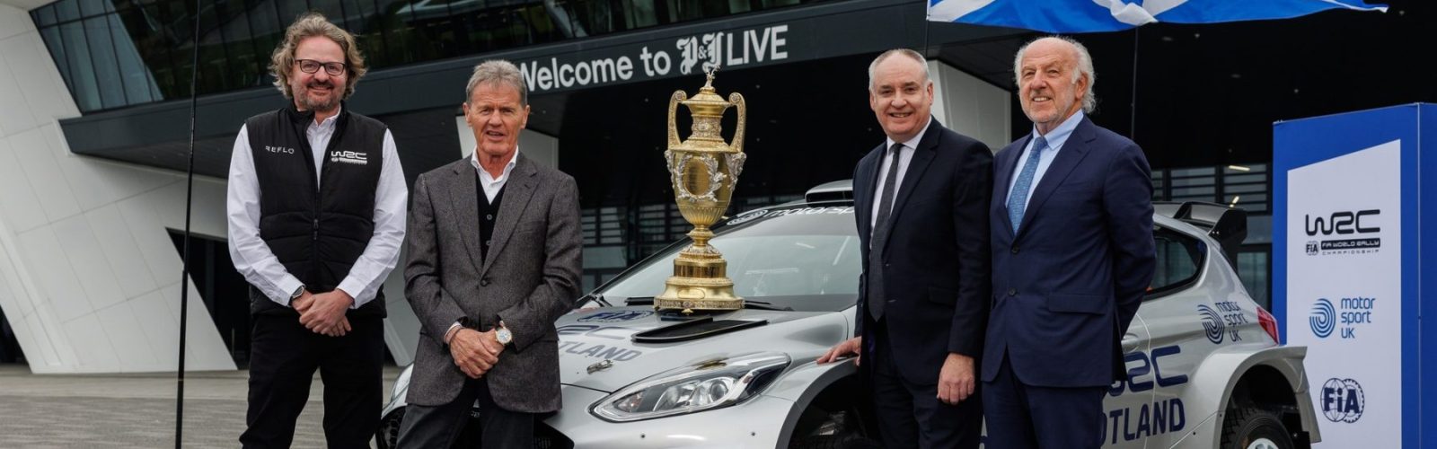 WRC RALLY EVENT LAUNCH P&J LIVE ABERDEEN