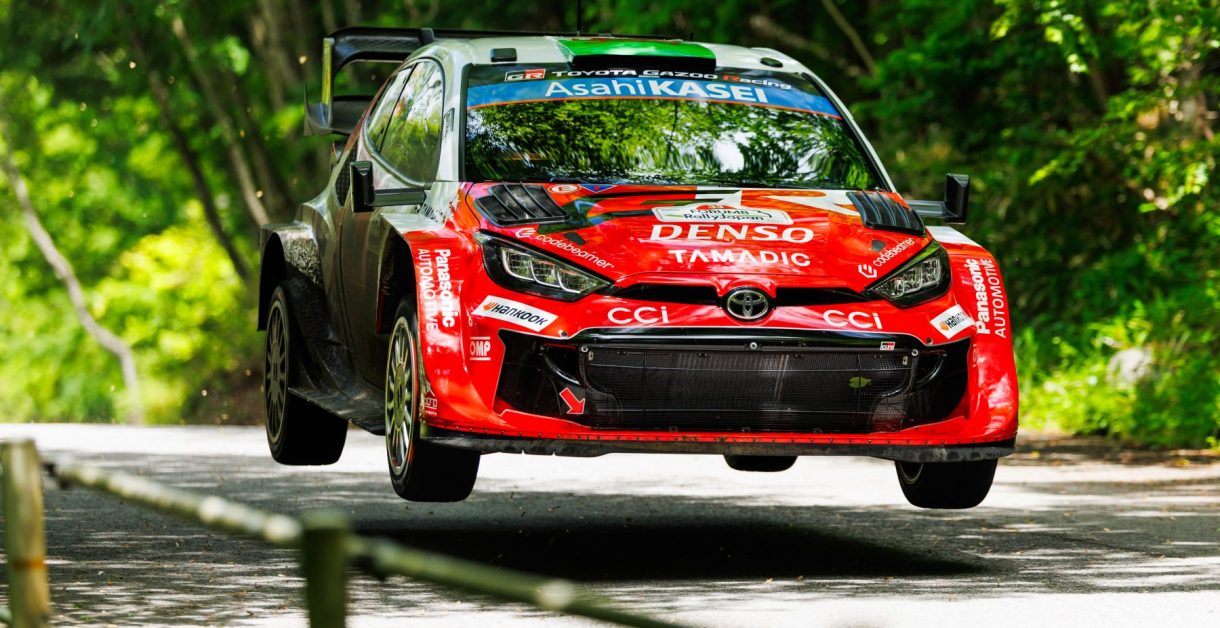 Evans leads Solberg and Ogier after Rally Japan's first day