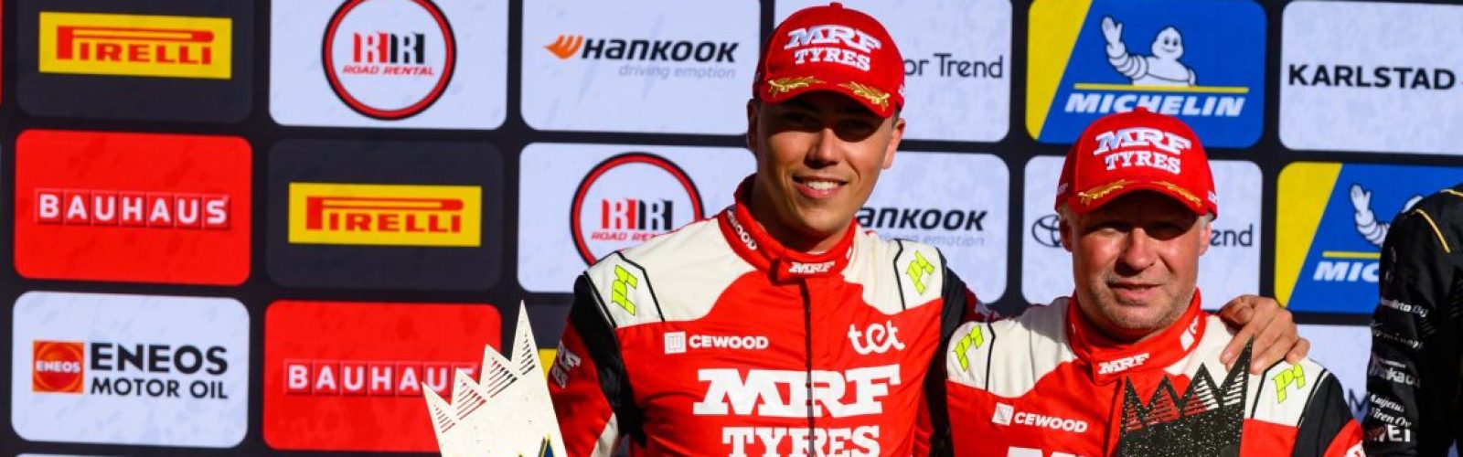 Podium Celebration