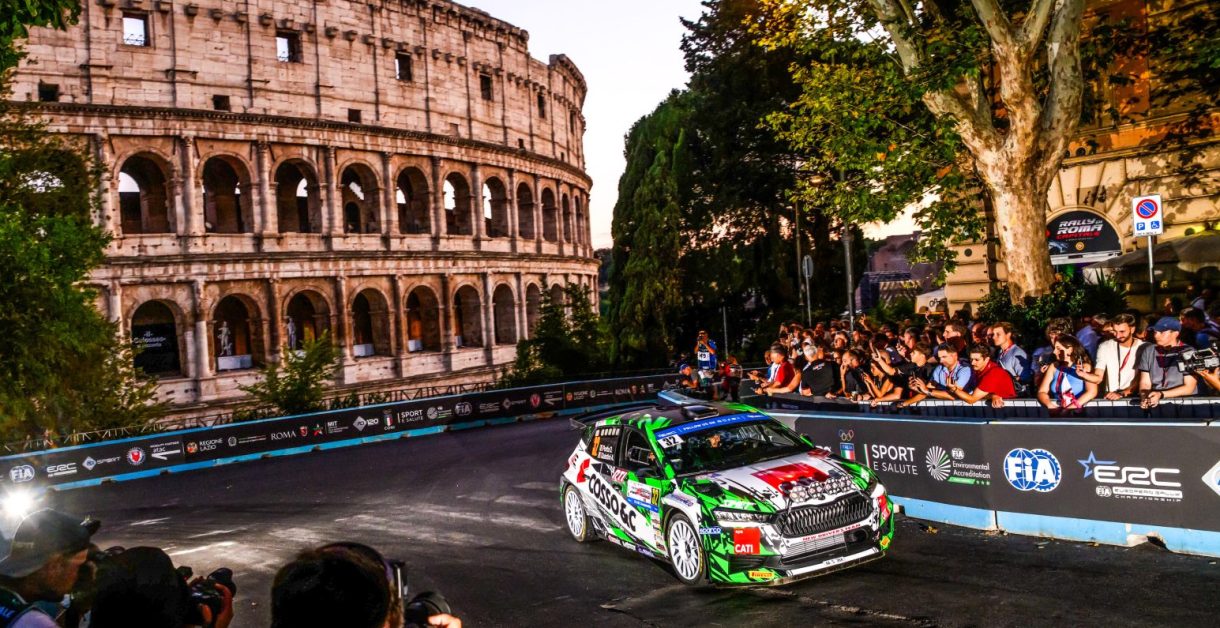 World stars take on ERC's Rally di Roma – DirtFish