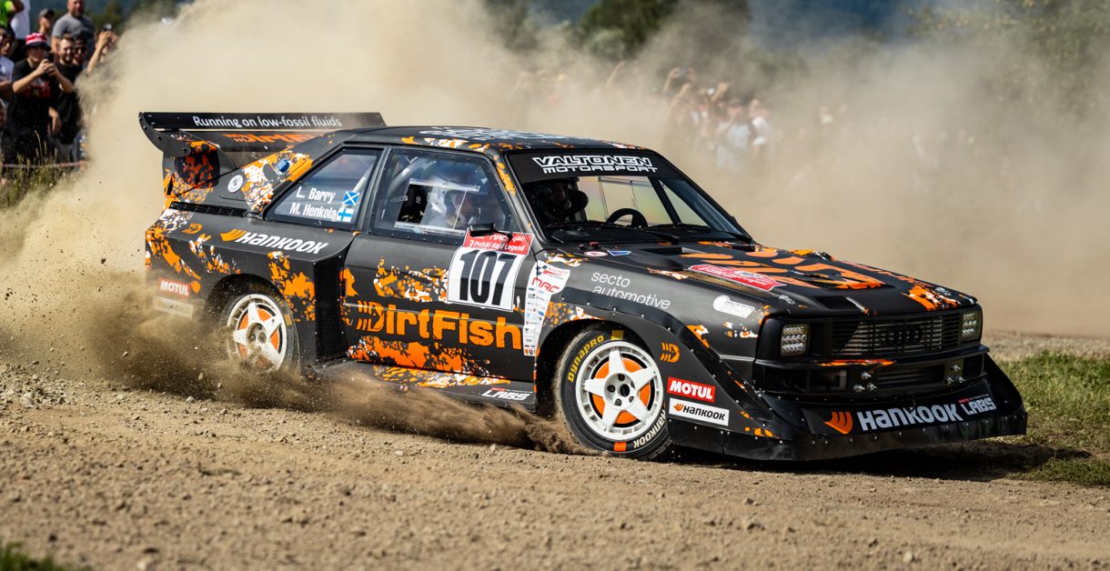 My experience co-driving a 900bhp Audi Quattro – DirtFish