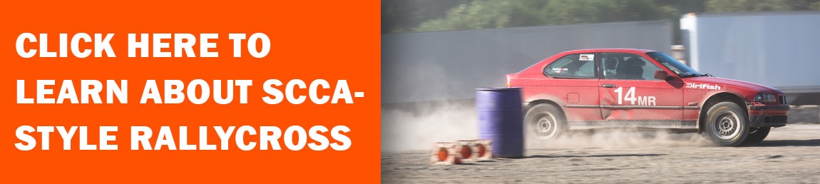 rallycross scca competing rally