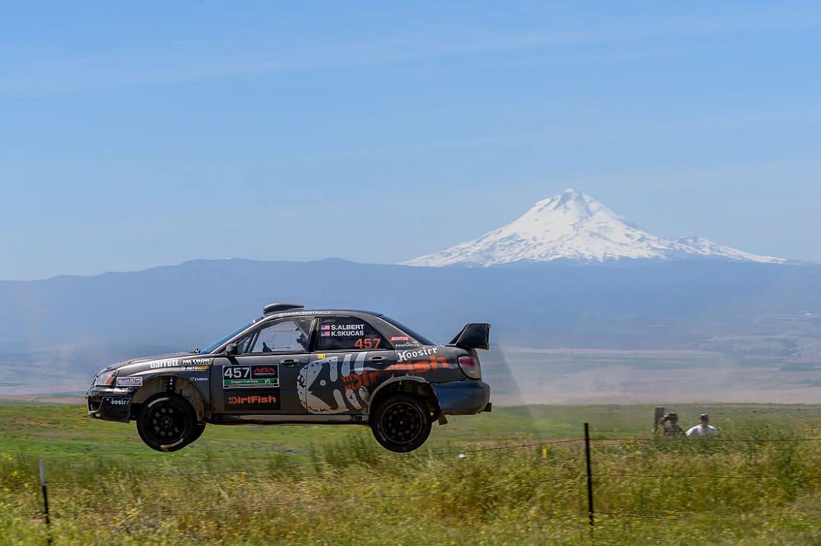 sam albert rally dirtfish oregon trail